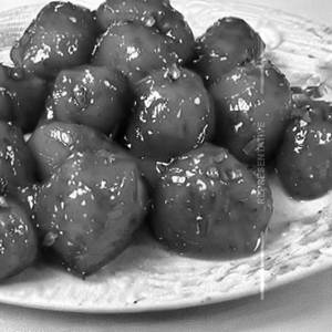 Potato In Manchurian Sauce Dry
