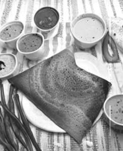 Paneer Chilli Dosa 