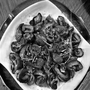 Mushroom Schezwan Dry