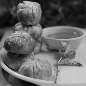 Veg Cheese Fried Momo