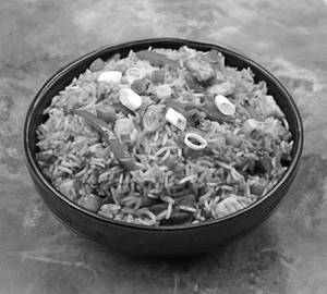 Singapore Veg Fried Rice