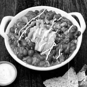 Crispy Chicken Chili