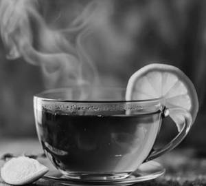 Lemon tea [2 cups with  mini flask]
