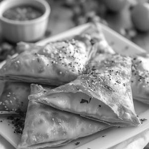 Spinach & Cheese Sambousek (4 Pcs)