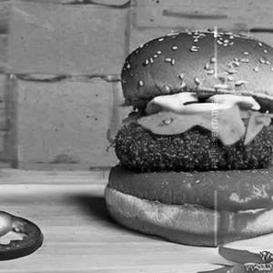 Spicy Veg Nuggets Burger 