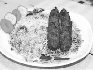 Chicken Seekh Kebab Biryani(2 Pcs)