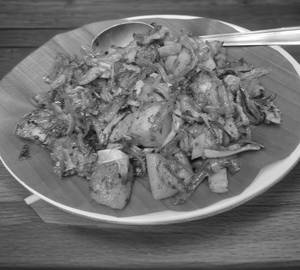 Pork With Bamboo Shoot Fry