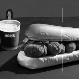 Chicken Hotdog sub Sandwich 