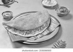 Onion Masala Dosa