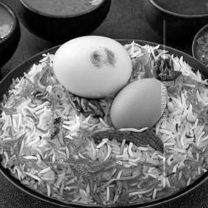 Egg Biryani Mini