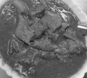 Pork with bambooshoot  (curry)