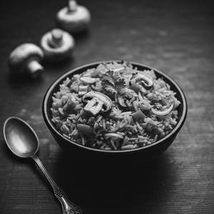 Mushroom Rice Bowl