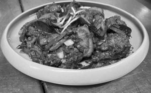 Andhra Chicken Miriyalu