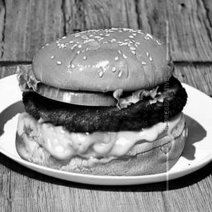 Corn Cheese Grilled Burger