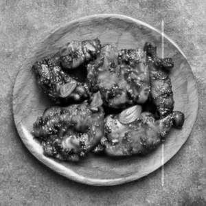 Pepper Chicken Half  Semi