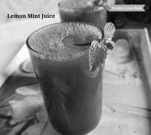 Mint lime juice (750ml) Bottle 