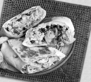 Crispy chicken wrap