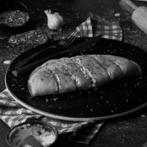 SWEET CORN & JALAPINO STUFF GARLIC BREAD [WHEAT]