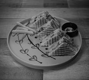 Triple play veg sandwich