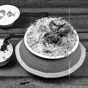 Mushroom Tikka Biryani