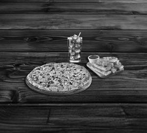 Regular Veg Pizza + Garlic Bread Sticks + Coke [300Ml]