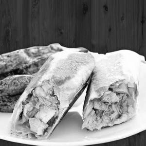 Barbeque chicken wrap