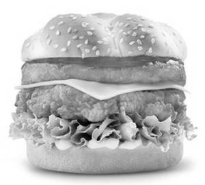 Chicken Tower Burger