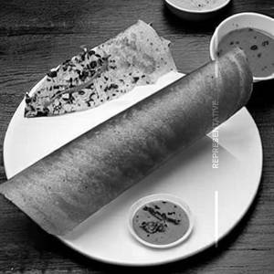 Pepper chicken dosa