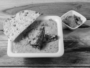 Butter Khichdi + Roasted Papad