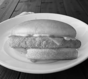 Chicken cheese burger