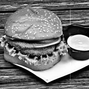 Hawkers chicken burger