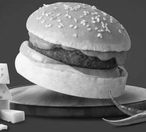 Peri peri cheesy delight burger