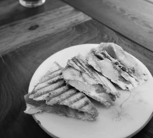 Barbeque veg sandwich