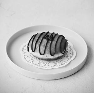 Dark Chocolate Filled Donut