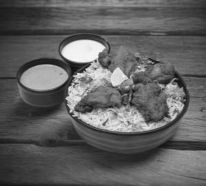 Half Chicken 65 Biryani