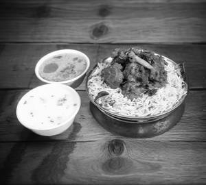 Half Chicken Chilly Biryani