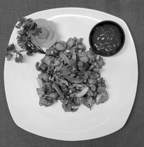 Chicken Tod Kratiem Phrik Thai