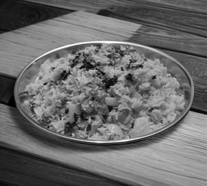 Rice khichadi(plate)