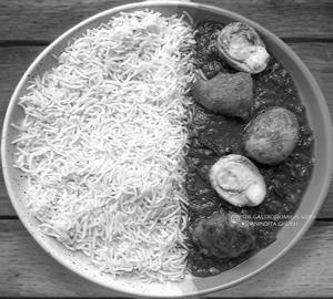Rice with egg kosha