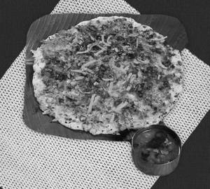 Butter onion dosa