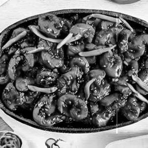 Chilli Mushroom Dry