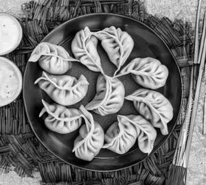 Corn n cheese fried momos