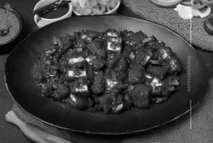 Paneer chilli dry