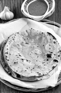 Garlic roti    