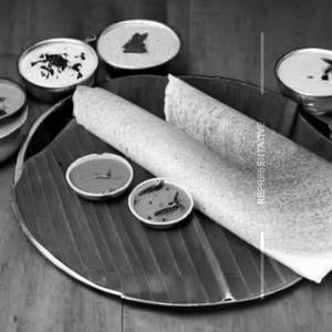 Desi ghee onion dosa