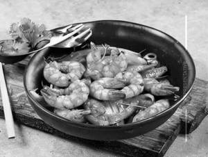 Fried Chilli Garlic Prawns 
