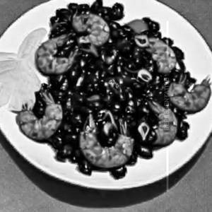 Non Veg Prawn Black Bean