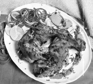 Tandoori chicken roasted