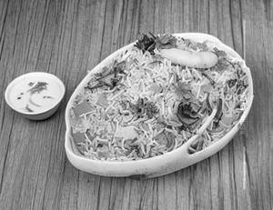 Veg Hyderabadi Biryani