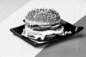 Schezwan Burger